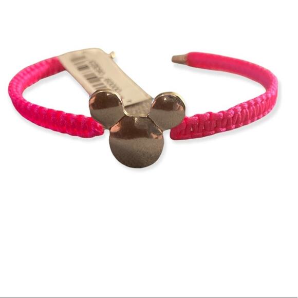 Disney Mickey Mouse Pink Cuff Bracelet - Picture 2 of 8